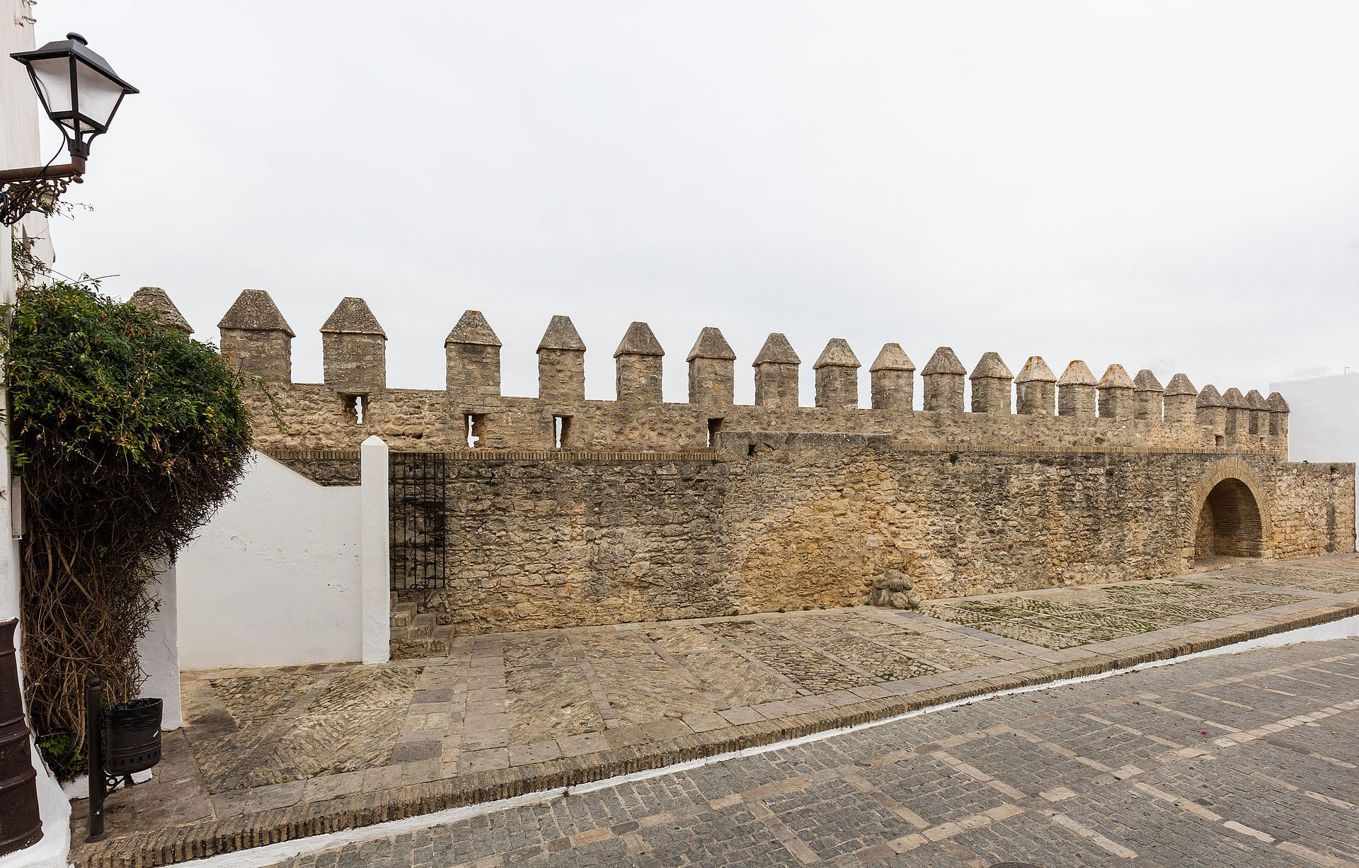 Wall, Vejer de la Frontera, Cádiz, Spain