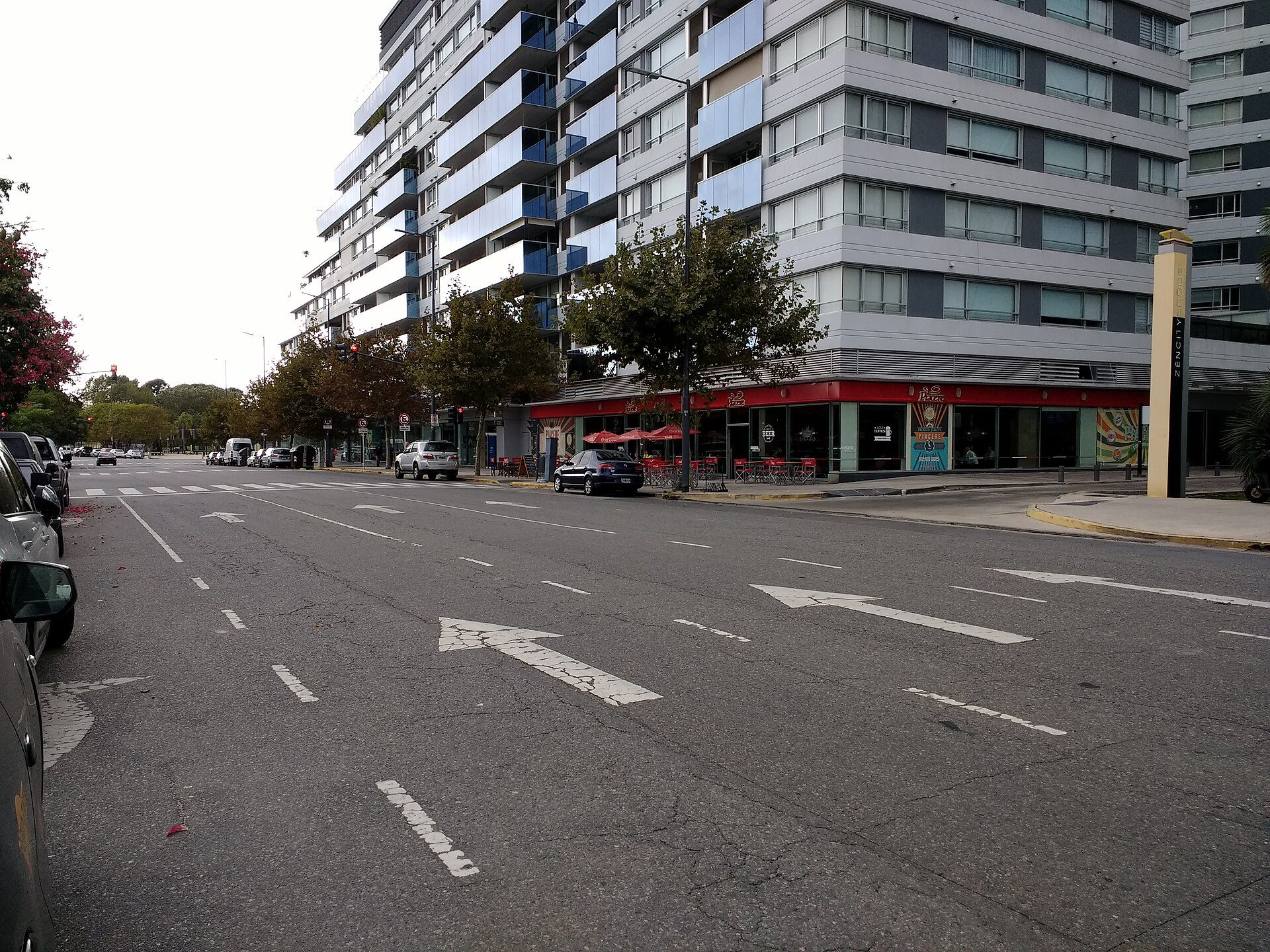 Boulevard Rosario Vera Peñaloza, Buenos Aires.
