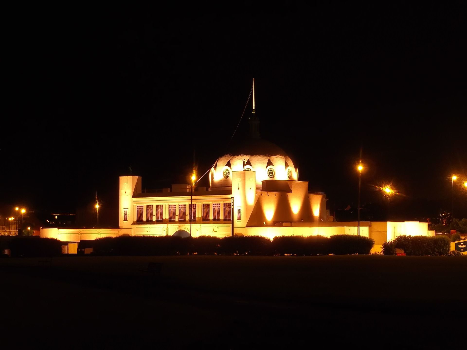 Taken while it was Lit for the TV Series "Vera"