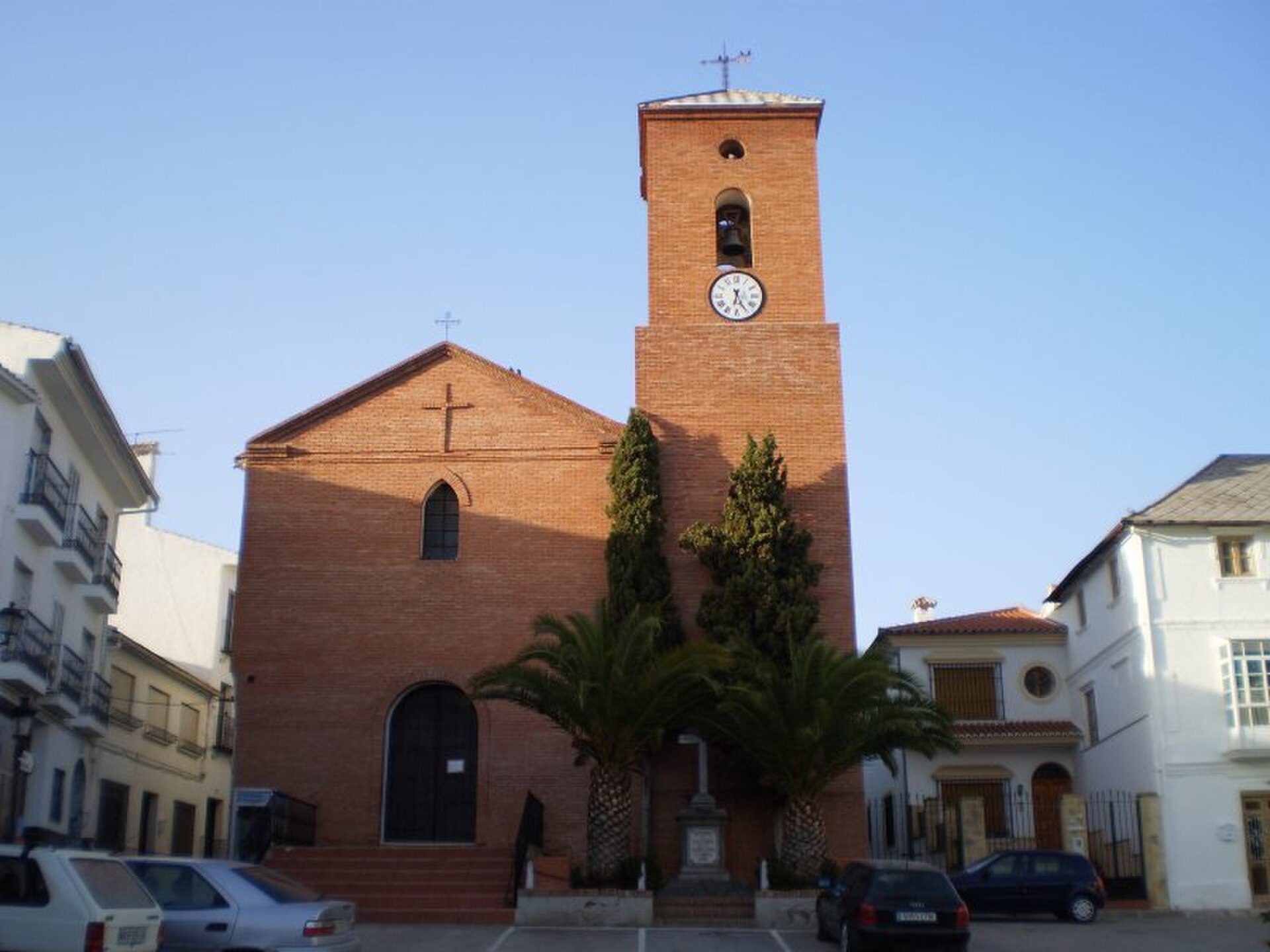 Iglesia Parroquial de San Pedro Apóstol, en Villanueva de Tapia, Málaga, España.
