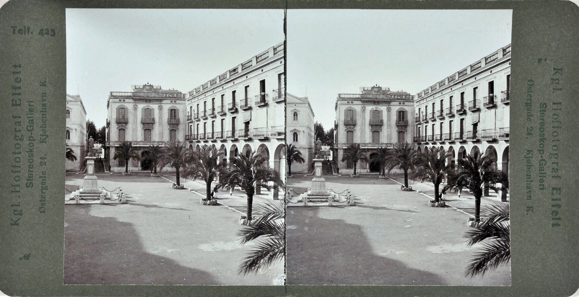 Plaza Constitucione, Villanueva, 1907