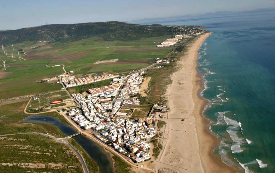 Zahara de los Atunes a vista de pájaro