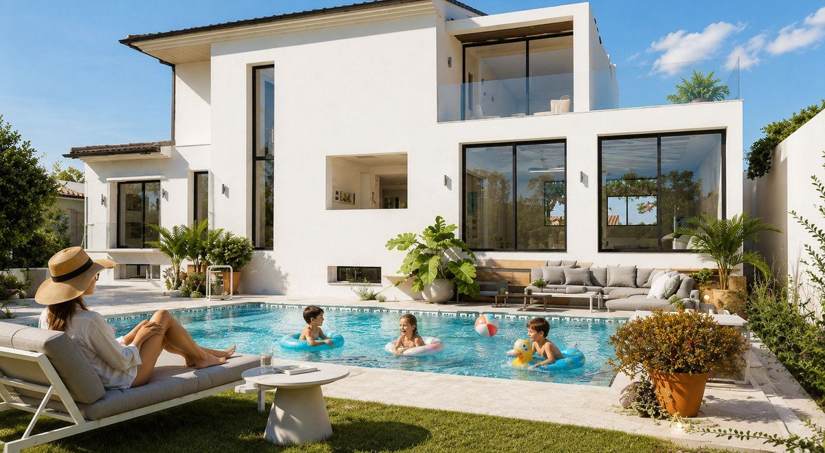 6 Bed Semi-Detached House in Torrequebrada in Torrequebrada, Semi-Detached House
