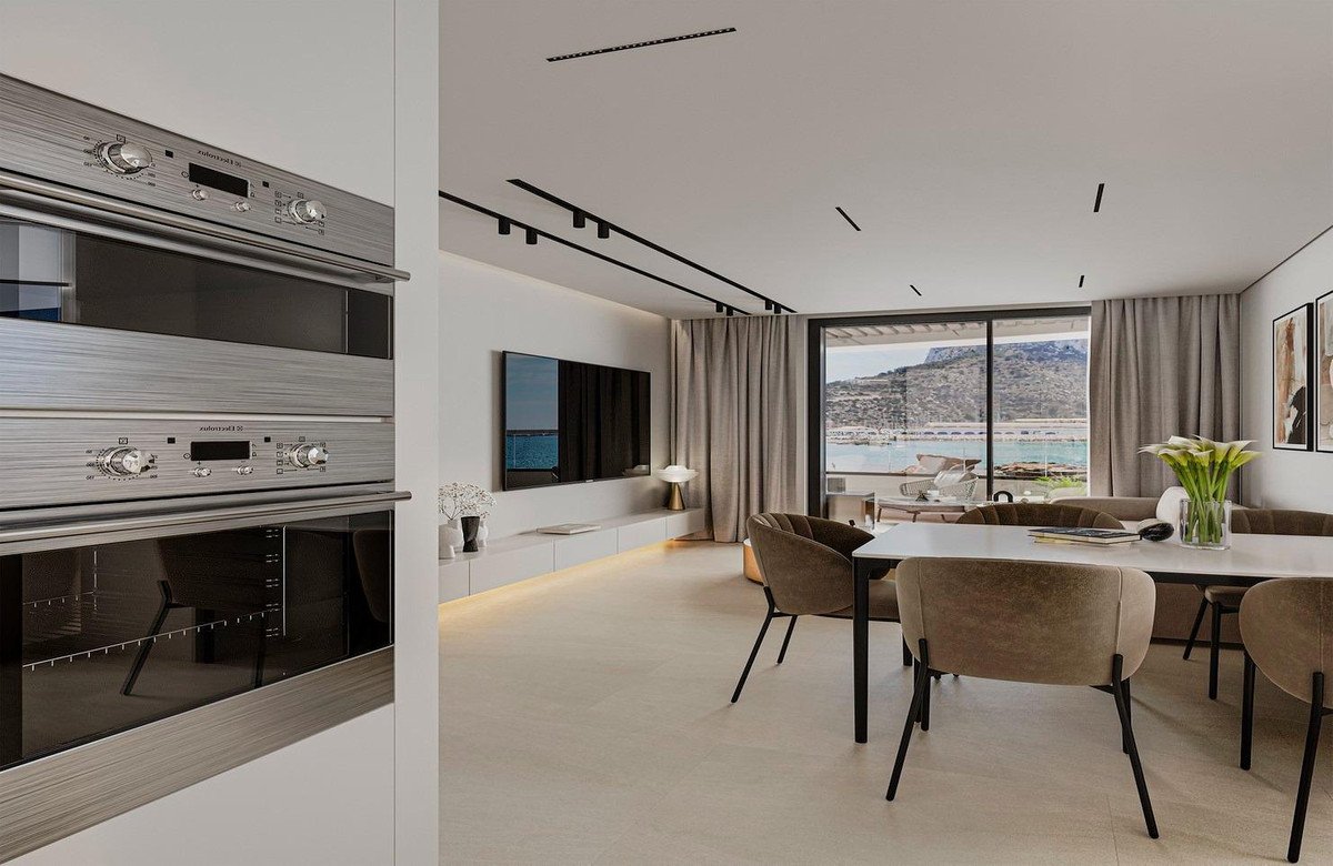 3 Bed Vidējā stāva dzīvoklis in Calpe rajons: Calpe, Dzīvoklis