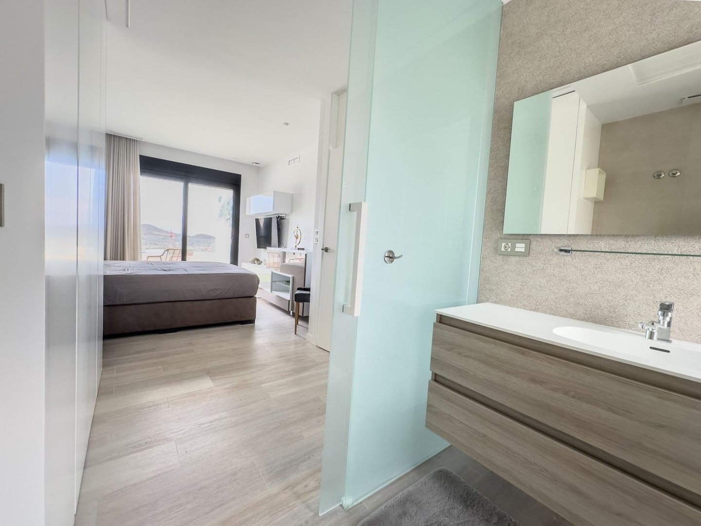3 Bed شقة في الطابق الأوسط in Calpe في Calpe, شقة