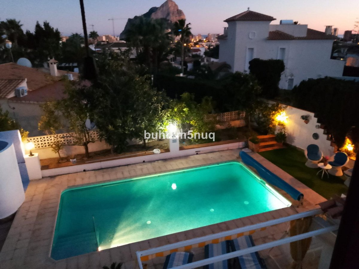 3 Bed Villa individuelle in Calpe à Calpe, Villa individuelle