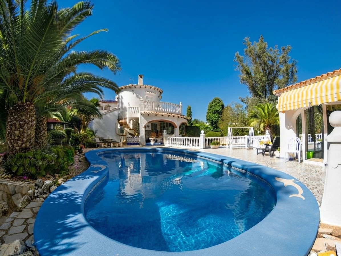 6 Bed Самостоятелна вила in Denia, Отделена вила