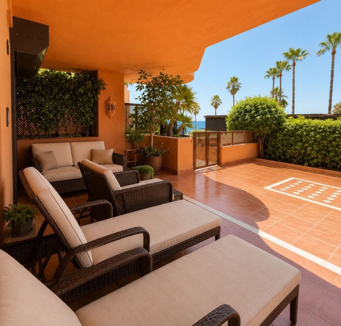 2 Bed Ground Floor Apartment in Estepona in Estepona, Apartment