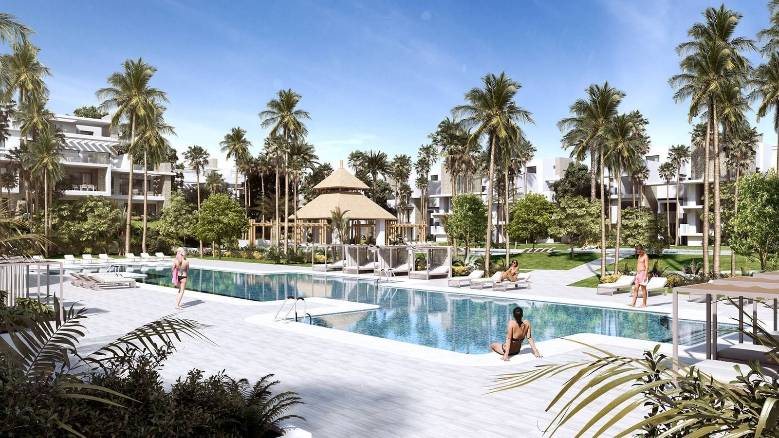 3 Bed Tussenverdieping Appartement in Estepona in Estepona, Appartement