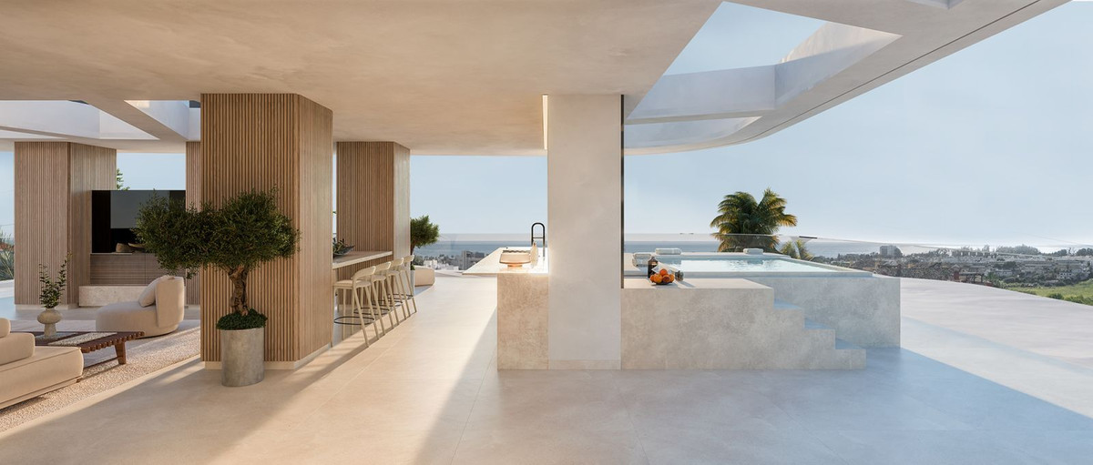 Luxe Solaia Residence met open woonkamer en buitenzwembad