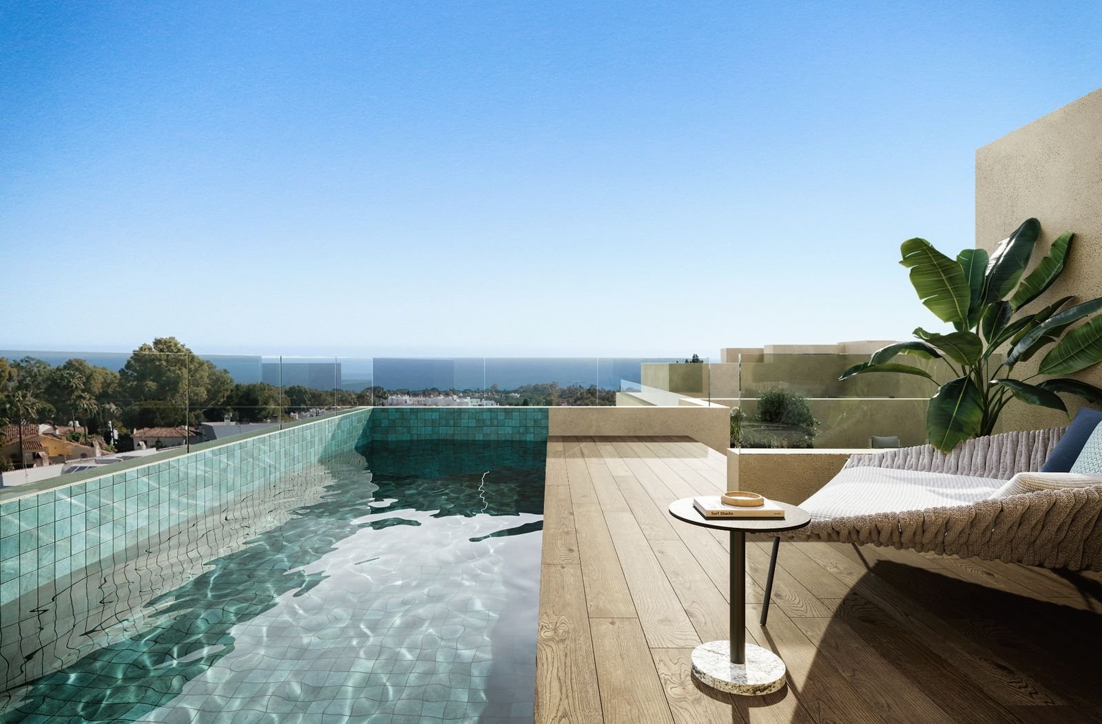 1 Bed Stanovanje v srednjem nadstropju in Estepona v Estepona — Apartma