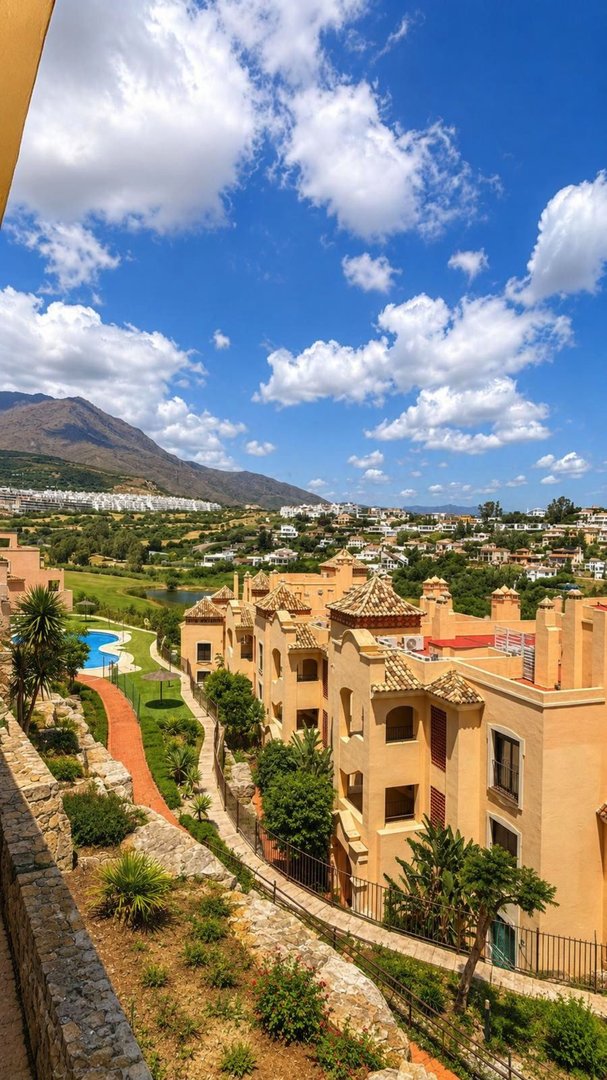 3 Bed شقة في الطابق الأرضي in Valle Romano في Valle Romano, 