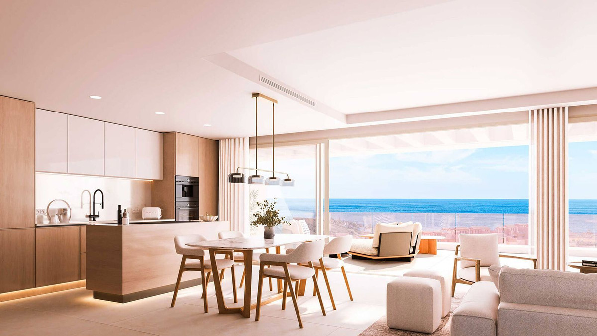 Modern appartement in Estepona met uitzicht op zee