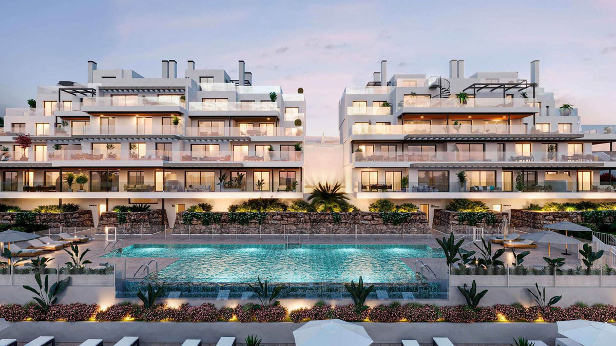 Luxe appartementencomplex met zwembad in Las Mesas, Estepona.