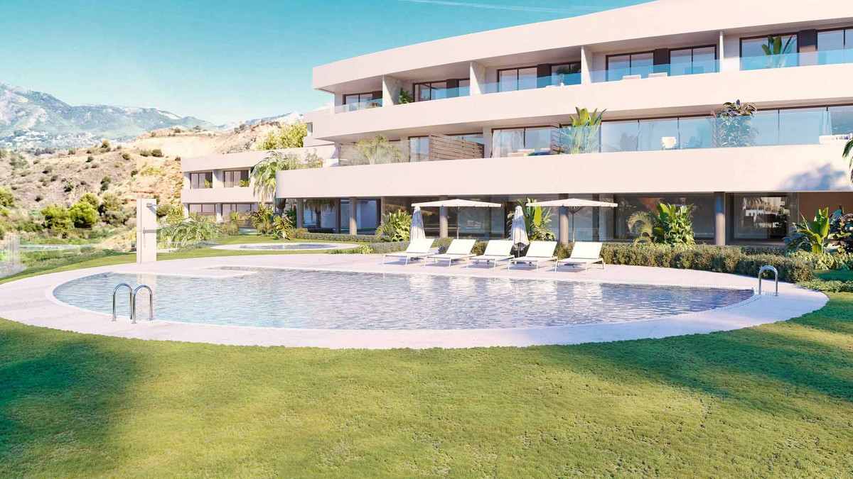 Korall Residences: zwembad en luxe appartementen met uitzicht.