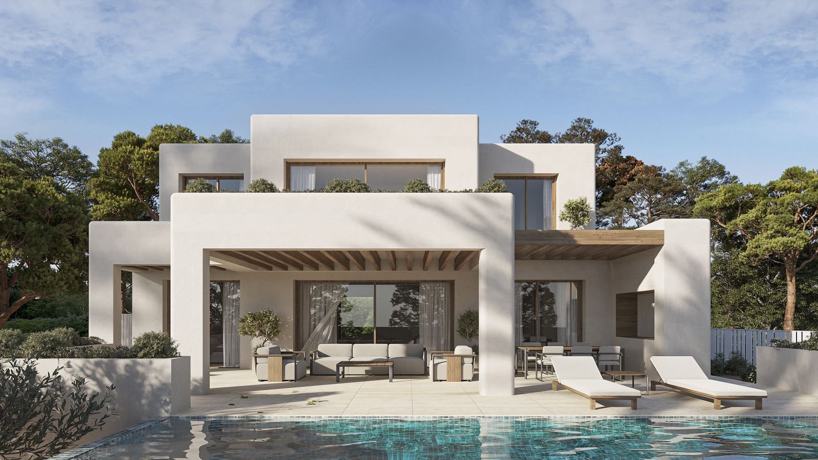 4 Bed New Development in La Fustera -de La Fustera — New Development