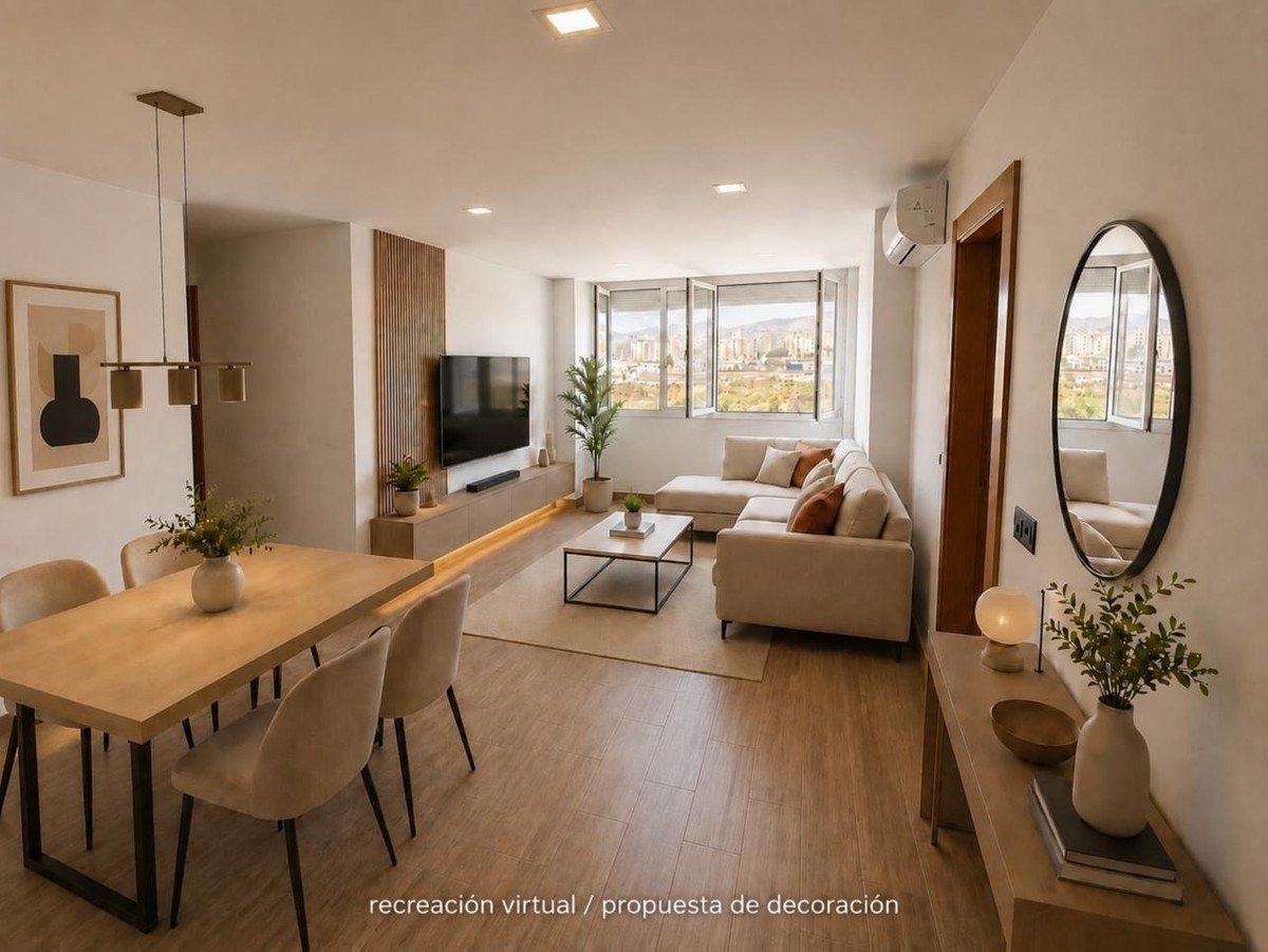 3 Bed Mellemste etage lejlighed in Málaga