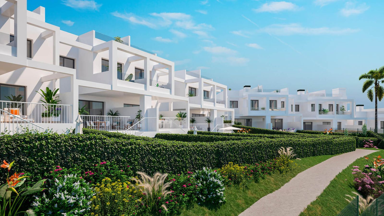 Golden View II: Klaar voor bewoning, met moderne architectuur en groene omgeving.