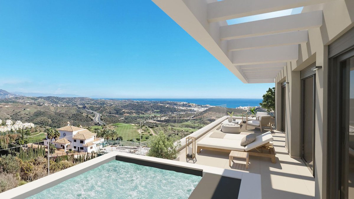 3 Bed شقة في الطابق الأوسط in Mijas في Mijas, شقة
