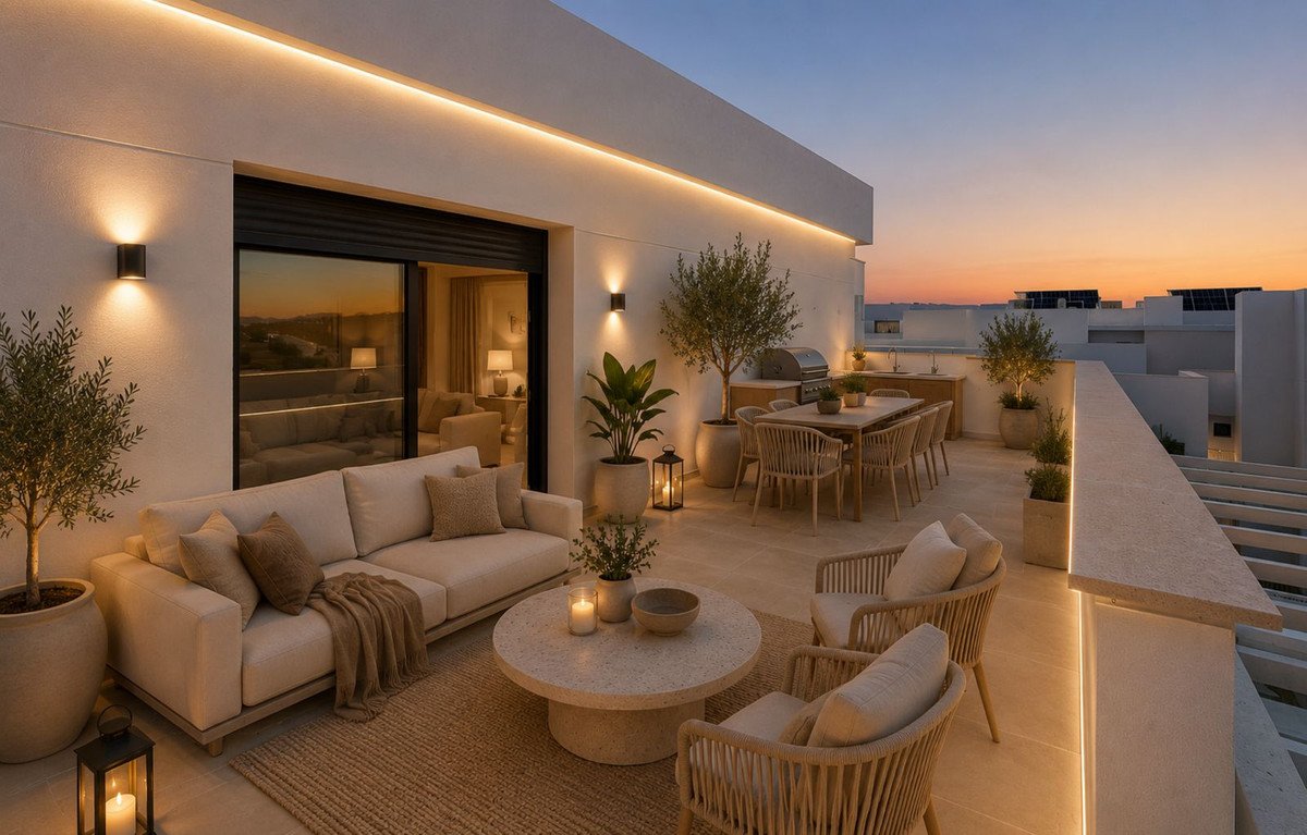 2 Bed Penthouse in La Cala de Mijas in La Cala de Mijas, Penthouse