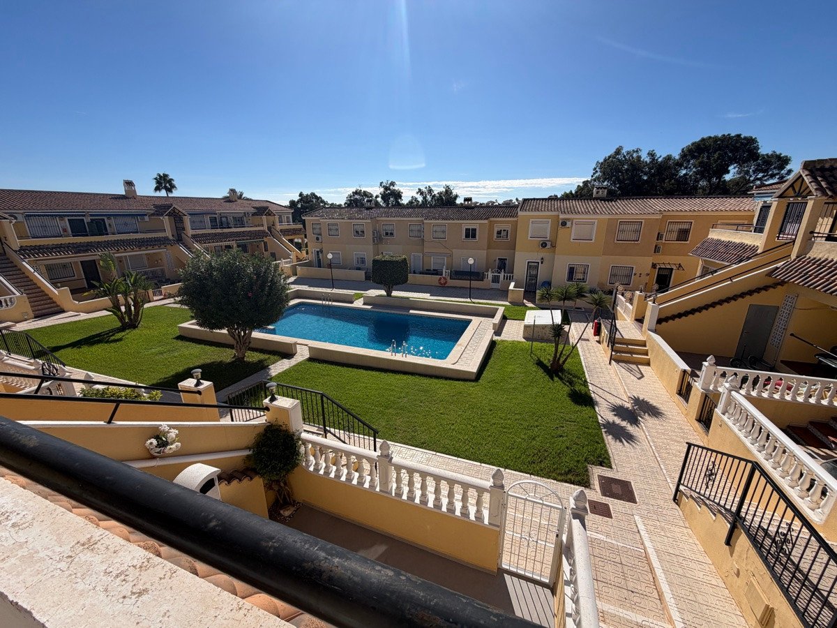 Apartment with pool view, sunny terrace, and communal garden