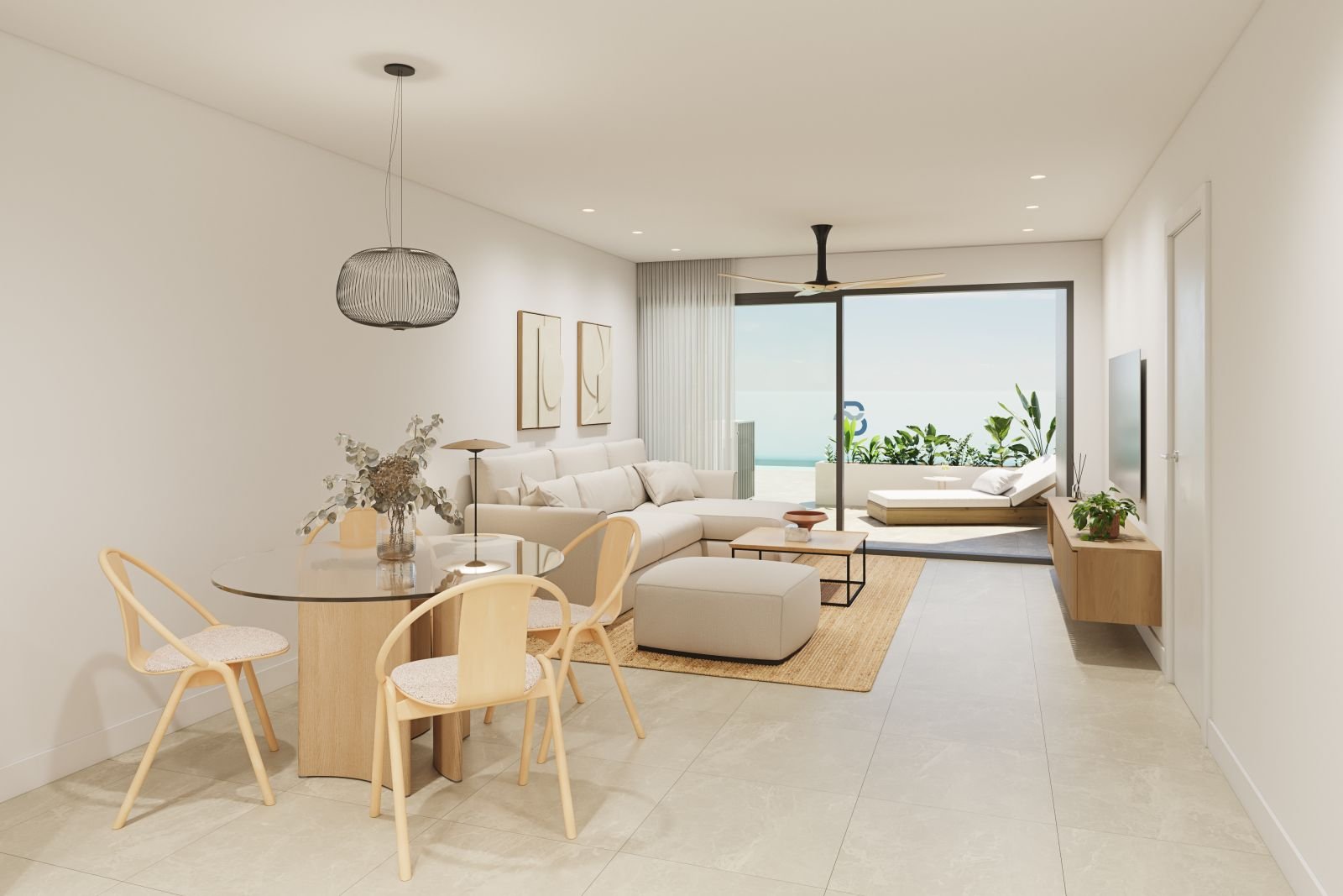 2 Bed New Development in Pilar de la Horadada Vietovėje Pilar de la Horadada, New Development