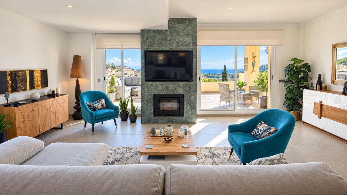 3 Bed Penthouse Duplex in San Roque Club