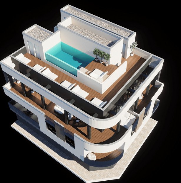 1 Bed New Development in Torrevieja in Torrevieja, New Development