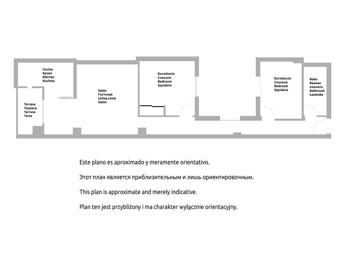 2 Bed Middle Floor Apartment in Torrevieja in Torrevieja, Apartment